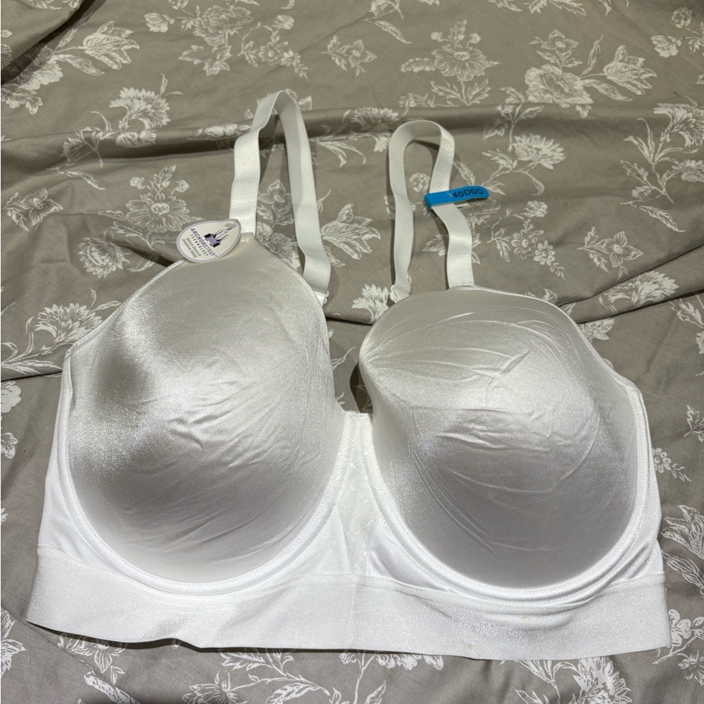 NWT Bali white comfort underwire bra 40ddd 40f